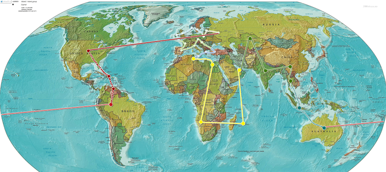 30 дней вокруг света - НАГРАЖДЕНИЕ