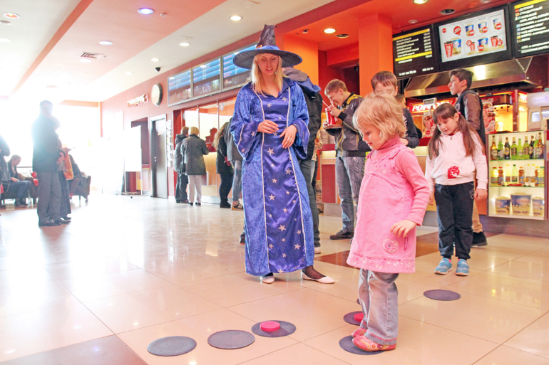 Мы сегодня попали на День космонавтики в