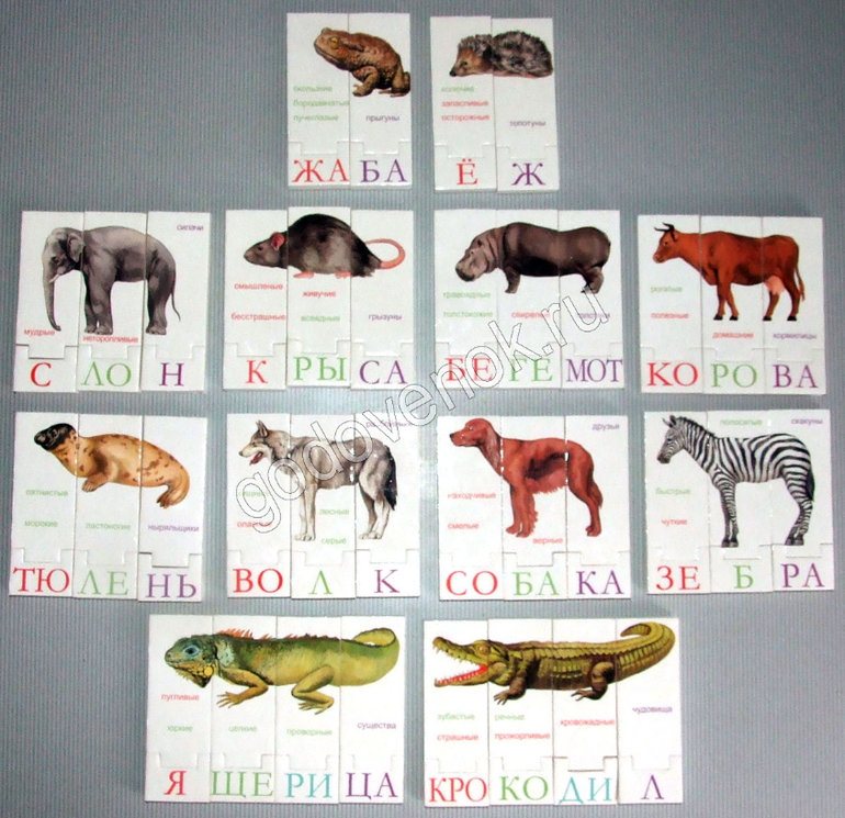 Для обучения чтению: