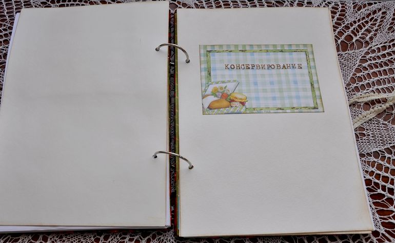 Папка для рецептов