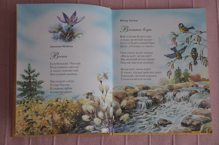 Весенние книги и произведения, 2 - 3 года