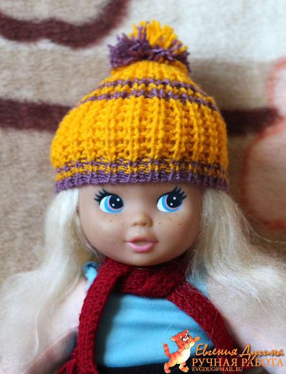 Шапочки для кукол