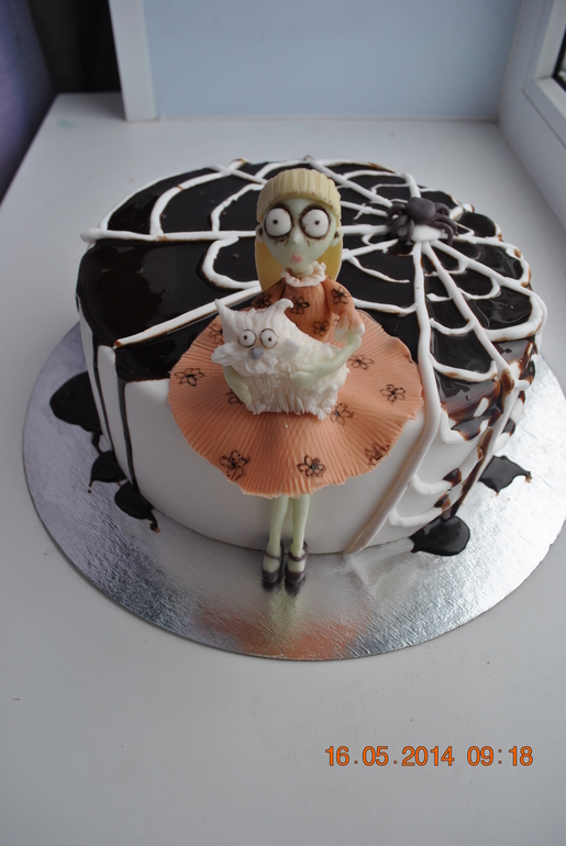 Торт с первой для меня мадам Франкинвини