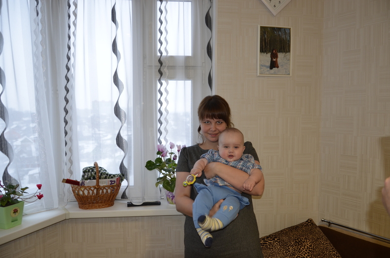 Наш первый поход в гости))))