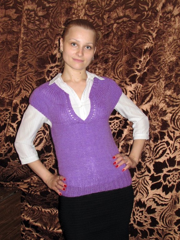 Жилет для подружки