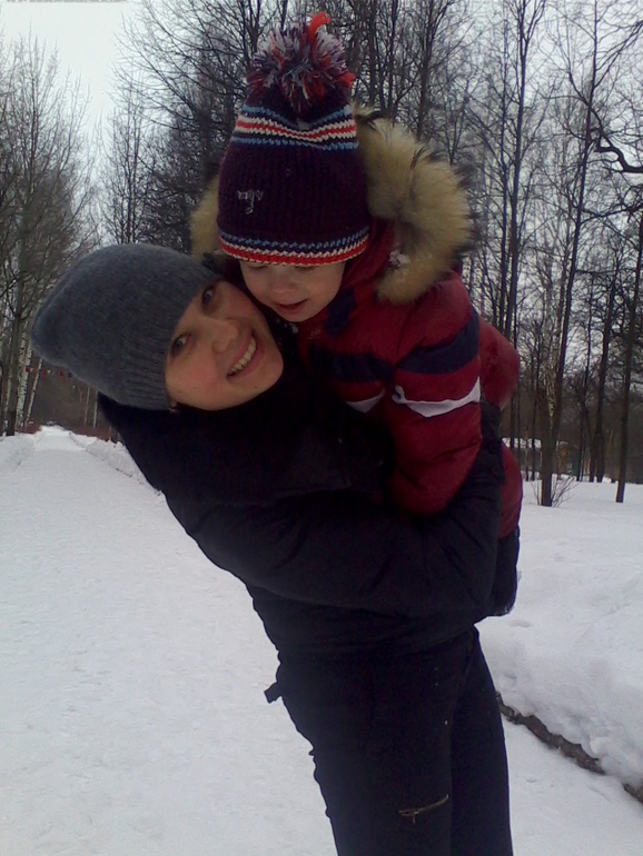 наши зимние прогулки-ежедневные