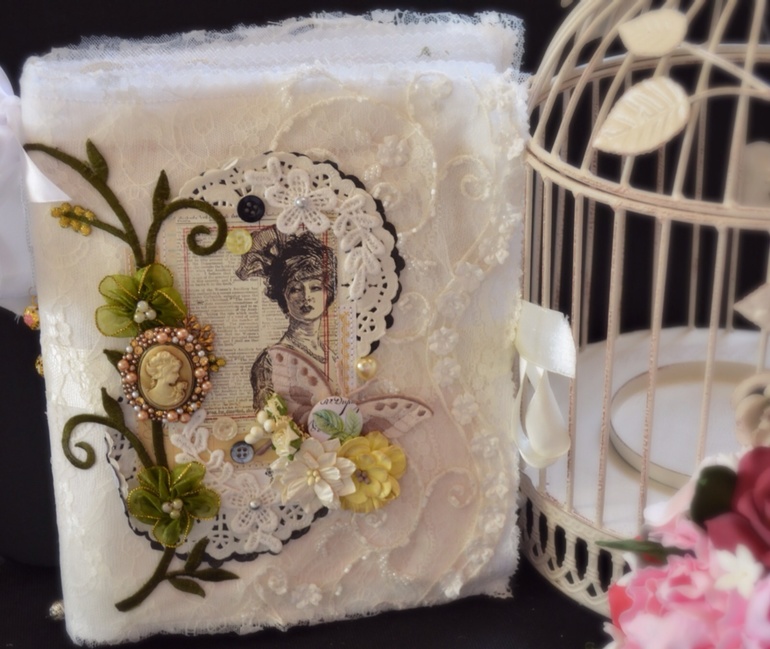 Альбом из ткани, выполню анологичный на заказ