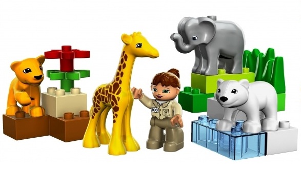 Конструктор Lego Duplo Зоопарк для малышей