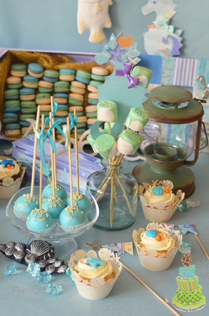 Сладкий стол "Море-море"...