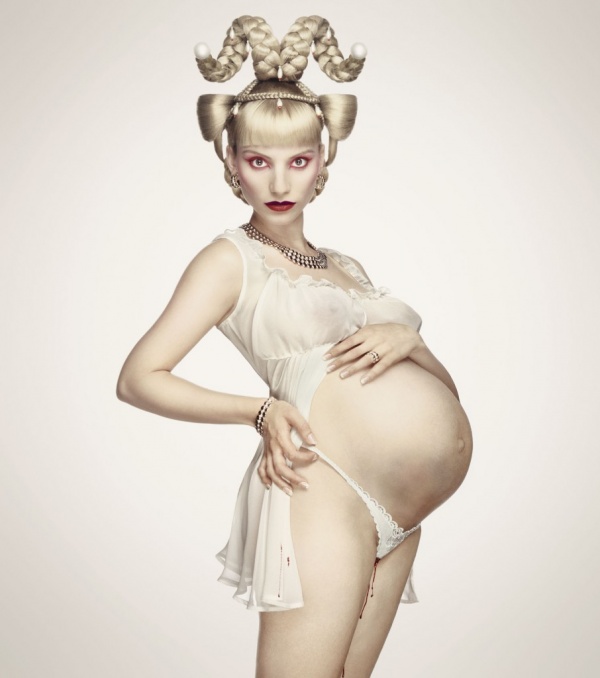 Самые странные фотографии из мира моды.