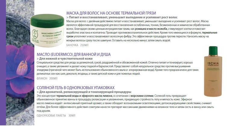 Натуральная термальная косметика из Италии