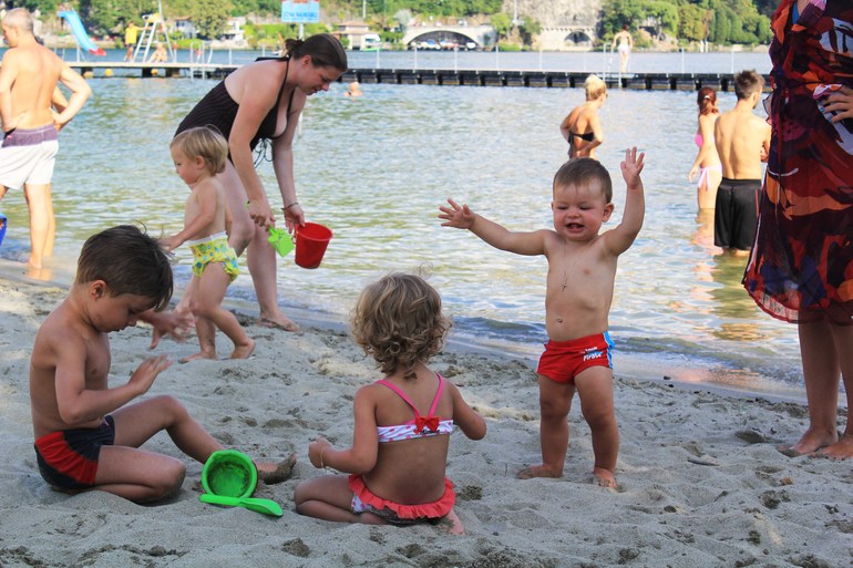 Летний европейский трип 2013 с годовасиком. Часть 7. Менаджио и озеро Лугано