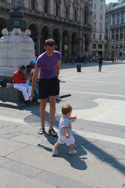 Летний европейский трип 2013 с годовасиком. Часть 8. Милан и как мы не попали в Цюрих