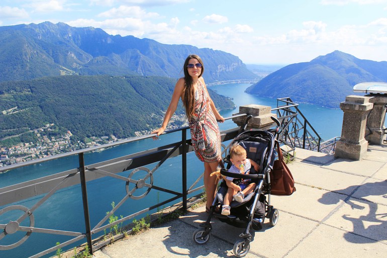 Летний европейский трип 2013 с годовасиком. Часть 7. Менаджио и озеро Лугано