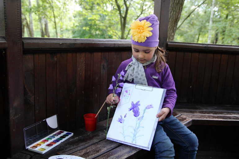 Тематические занятия ЦВЕТЫ, часть II, КОЛОКОЛЬЧИКИ.