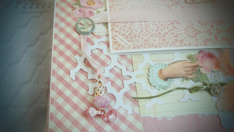 Зефирный альбом для маленькой девчушки Кати