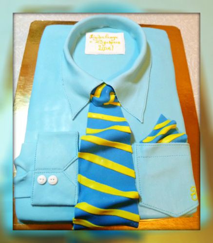 Поздравление на 23 февраля! =) ...и торт рубашка