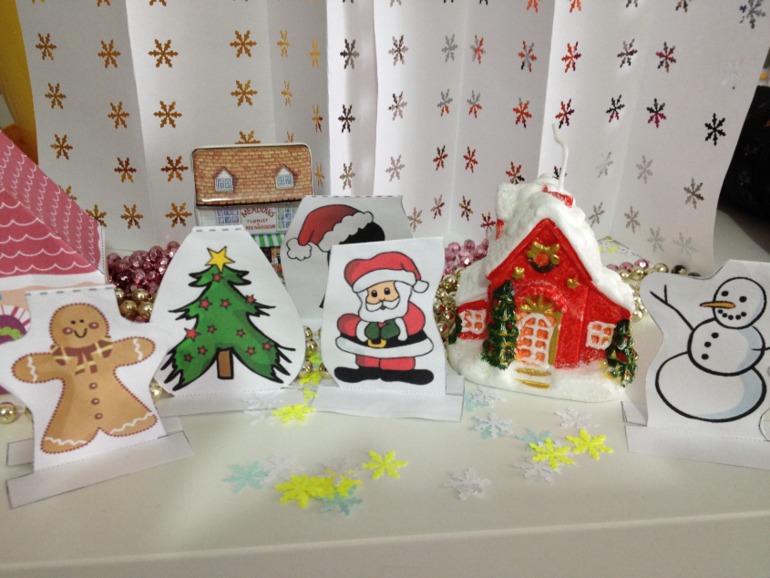 Новогодняя волшебная деревня