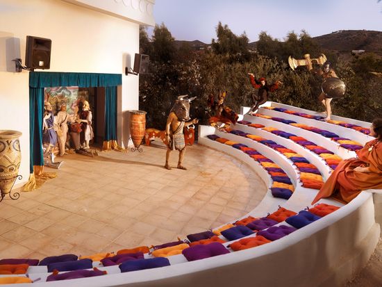 Греция. Minoan Amusement Park - детский парк развлечений