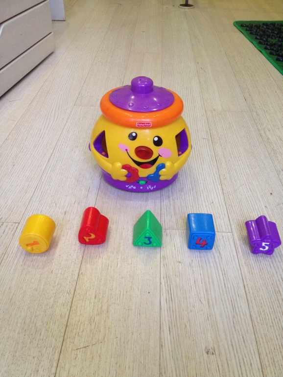 Fisher price музыкальный горшочек 800р