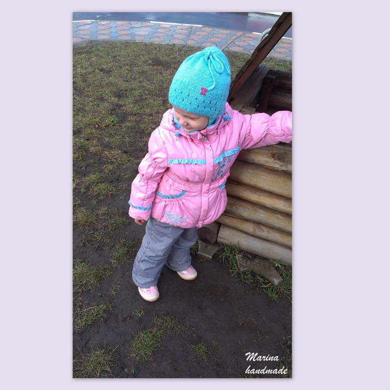 Шапочка для доченьки "Голубушка"