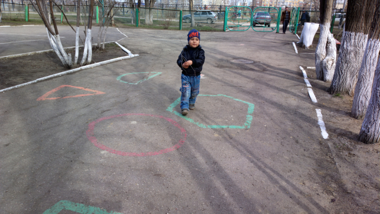 Наша прогулка с пользой.