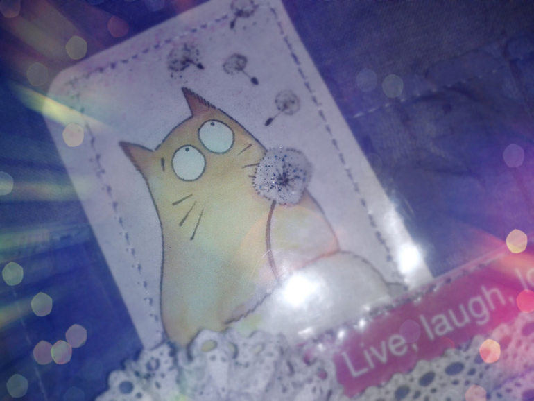 Котэ с одуванчиком