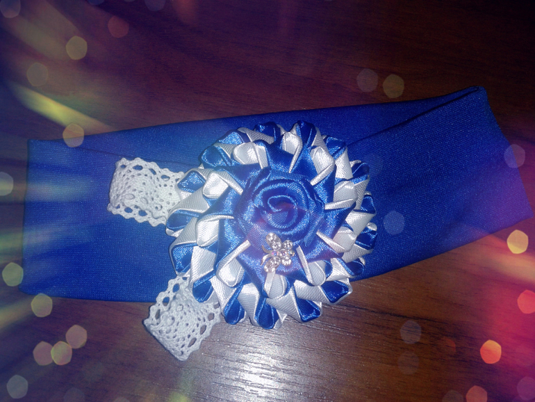 Синий цветочек