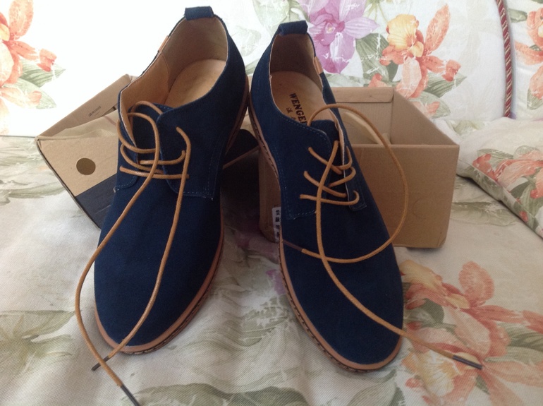 Мужские туфли замш., на 44 разм., цена 1500 руб. Торг