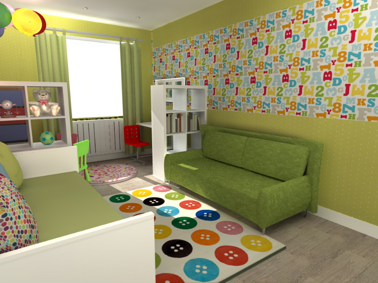 Дизайн детской комнаты