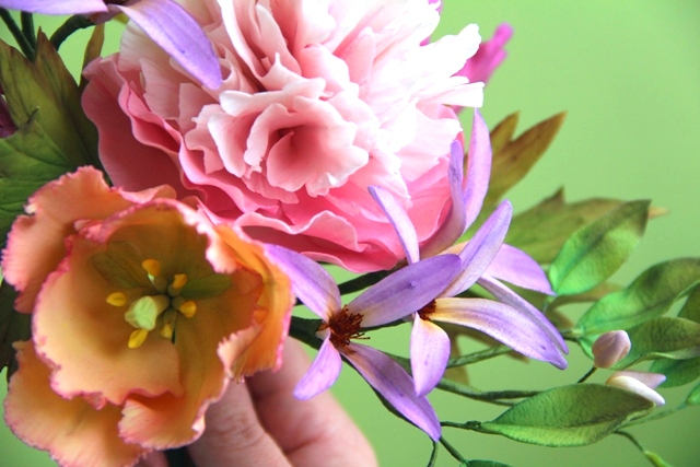 Отчет, о прошедшем курсе по сахарной флористике от  Виктории Кулбжевой