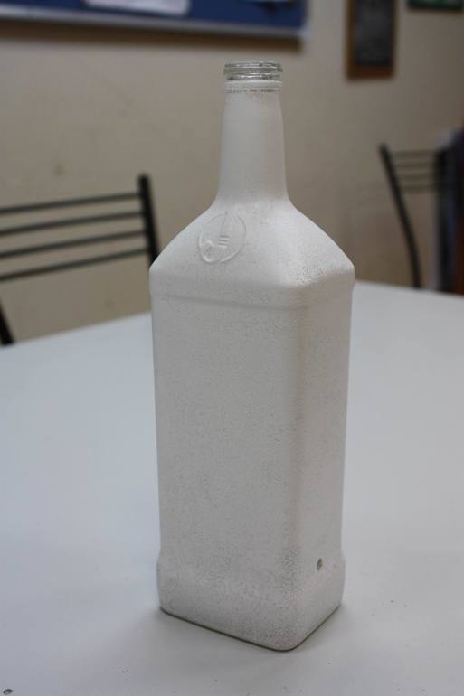 Мастер-класс по бутылке «Загадочная Индия».