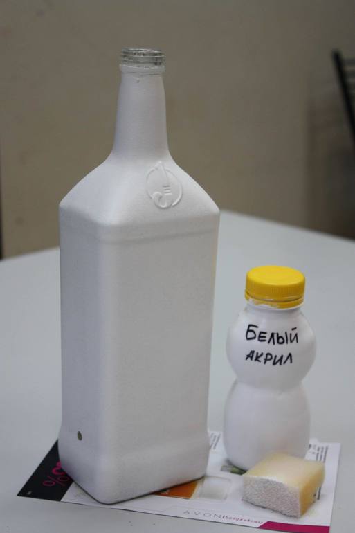 Мастер-класс по бутылке «Загадочная Индия».