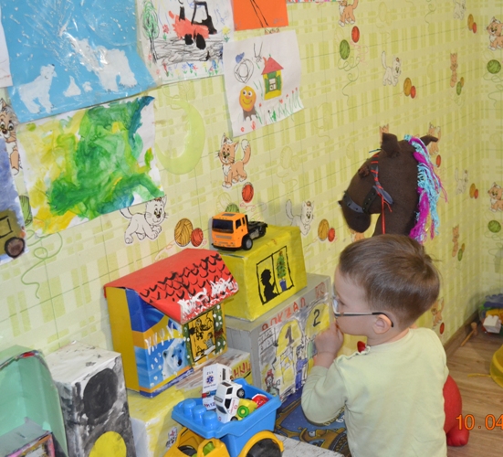 Лошадка на палке