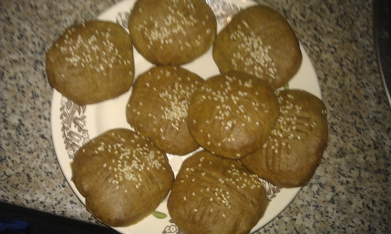 идеи на полдник. ржаные лепешки ( без яйца!)