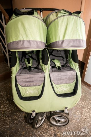 Продаю коляску для двойни Baby Jogger Mini City Double 14 тыс