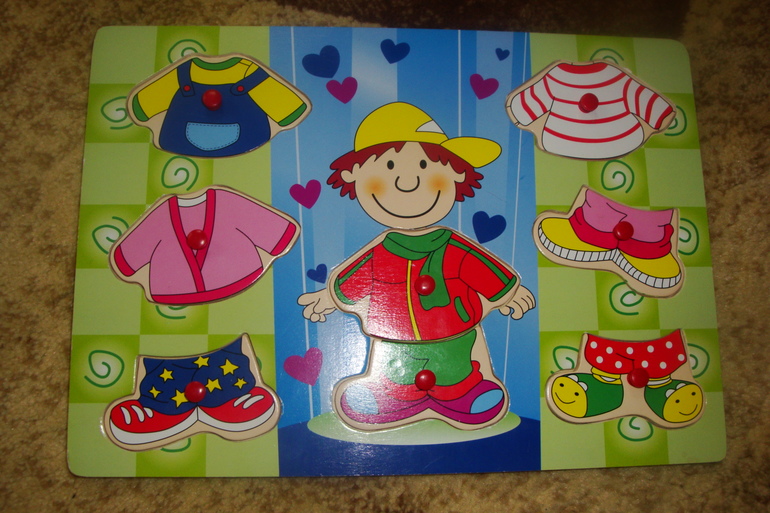 Наши деревянные развивающие игрушки