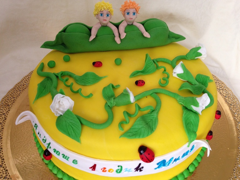 Тортик для близнецов, врача, юбилейный 35 лет и макквинчик!