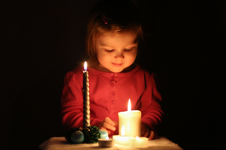 Занятия со свечками