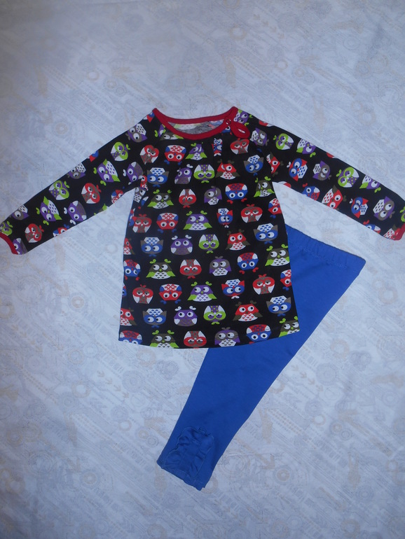 как я сшила дочке мальчишеский комплект и ещё куча всего...