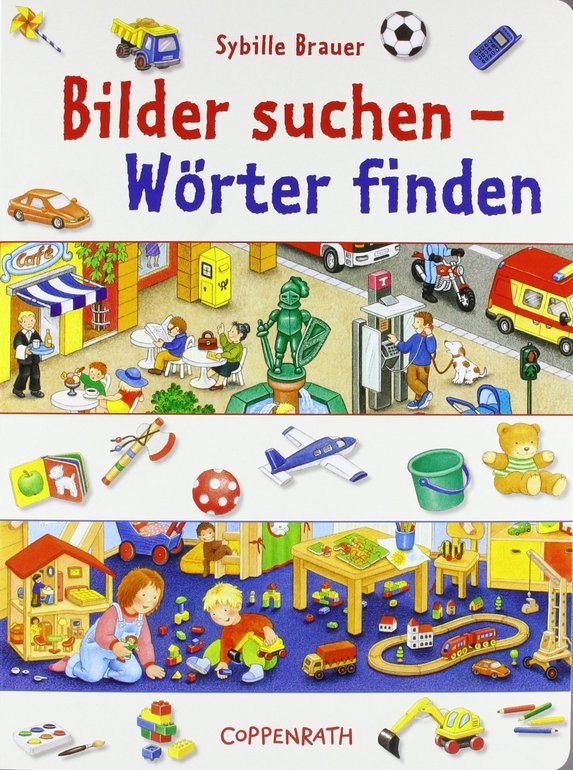 Развороты Bilder suchen - Wörter finden by Sybille Brauer