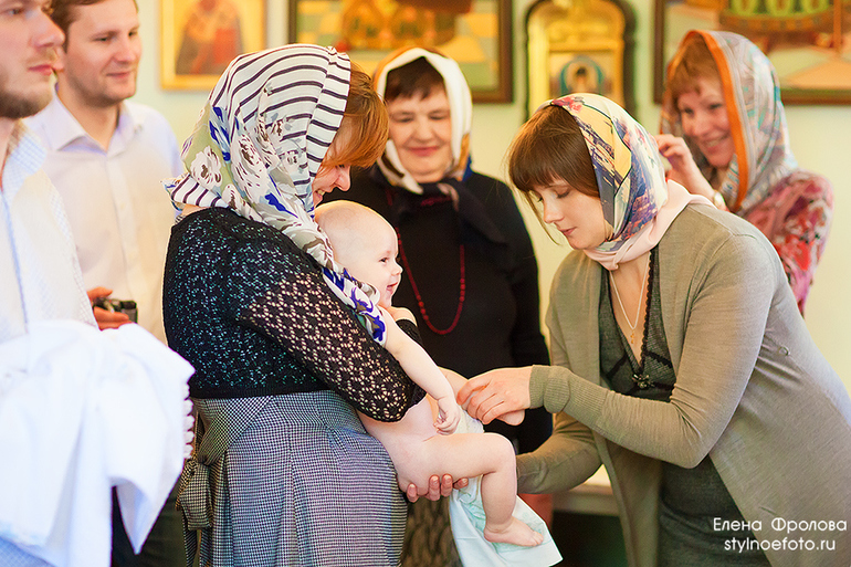 Таинство Крещения Никиты