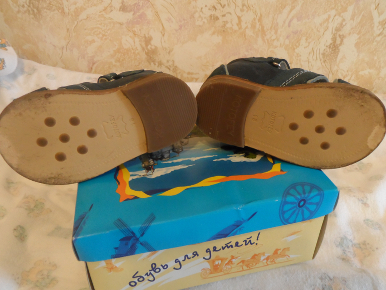 Сандали для мальчика 18 размер, 500 руб.