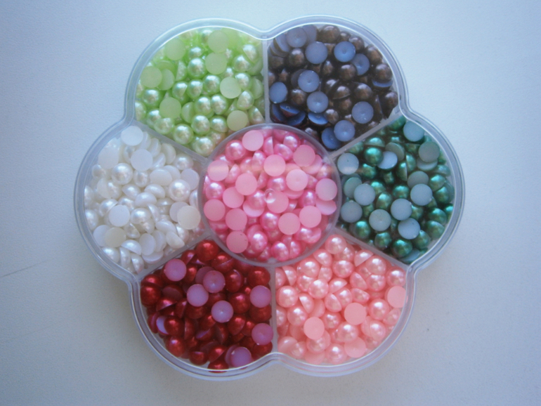 Полубусины. Наборы и россыпь.