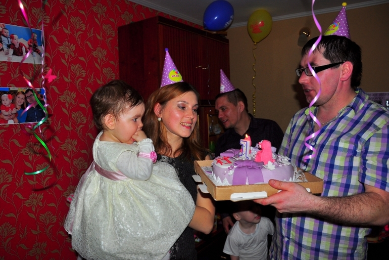 Наш ПЕРВЫЙ ДЕНЬ РОЖДЕНИЯ!!!