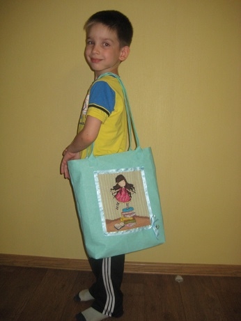 Сумочка с девочкой