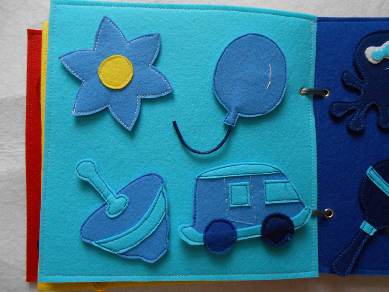 Развивающая книжка "Веселая радуга"