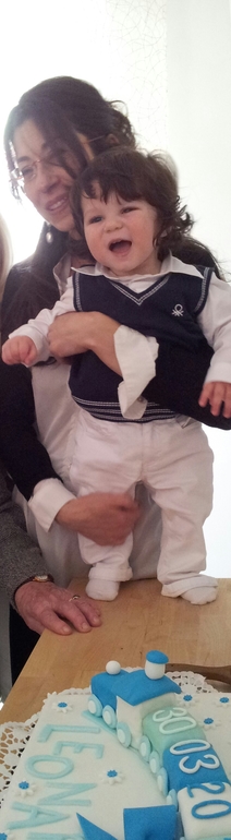 Battesimo di Leonardo. ...наши  крестины!