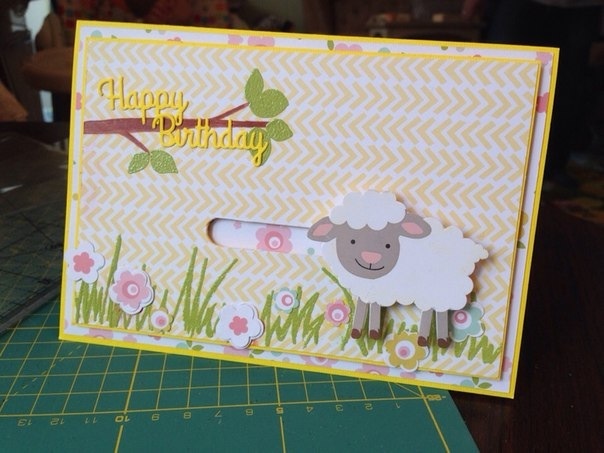 spinner card на годик