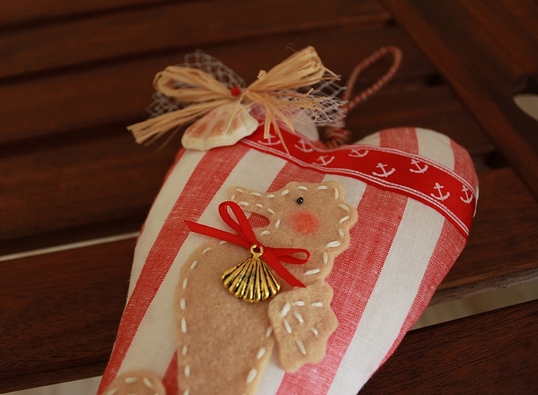 Мои набора для декора интерьера в морсом стиле.